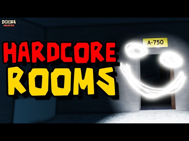 HARDCORE MODE JUST ADDED THE ROOMS! (Doors Hardcore)