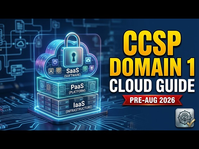 CCSP Domain 1 Complete Guide: Cloud Concepts & Architecture (Pre-Aug 2026)
