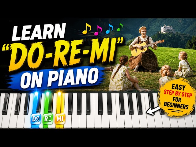 Learn "Do-Re-Mi" on Keyboard: A Step-by-Step Guide for Beginners