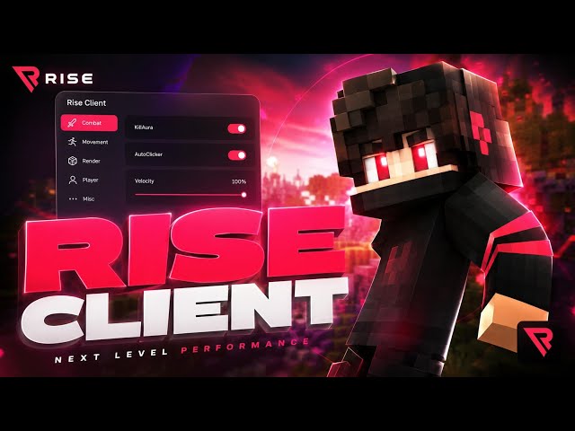 Rise Client - The Best Free Minecraft Hacked Client for Java in 2026! (1.8.9 - 1.21.11+) ⚡