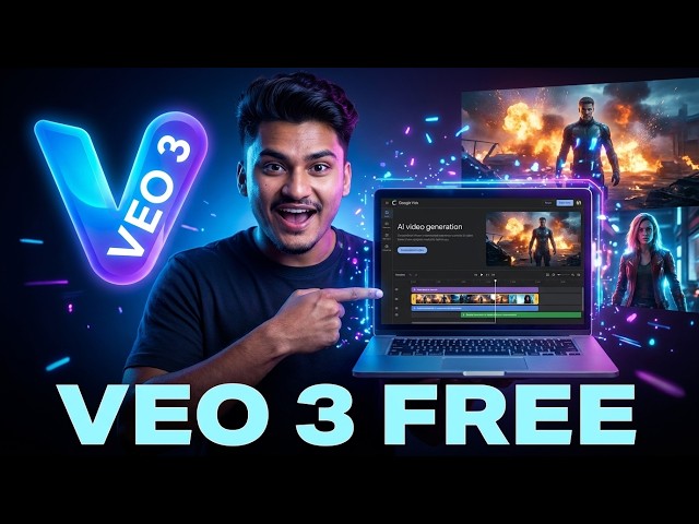 Use Google Veo 3 for FREE 🤯 Unlimited AI Video Generation Method