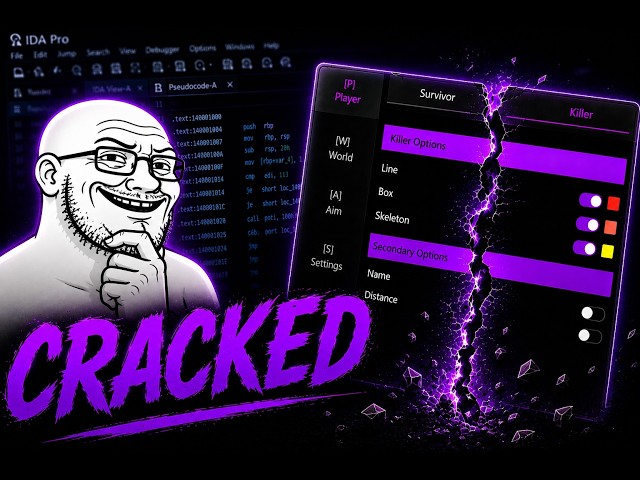 I Reverse Engineered, CRACKED and CLONED a PAID CHEAT