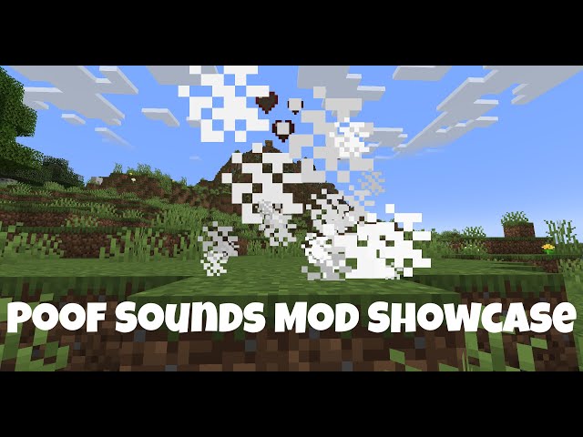 Poof Sounds Demonstration