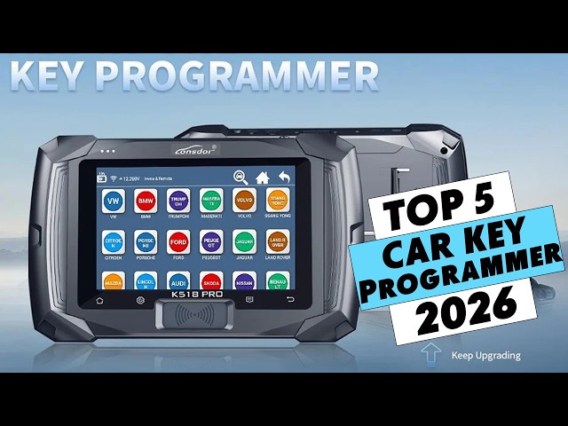 Top 5 Best Car Key Programmers for 2026 | Affordable & Professional Key Programming Tools