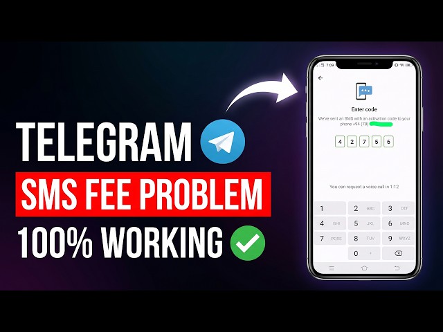 How to Fix Telegram SMS Fee Problem (2026) | 100% Working Method