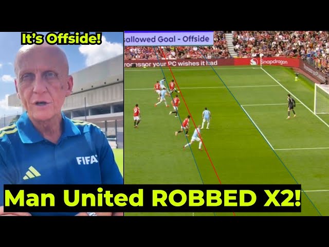 Pierluigi Collina Says “Haaland's GOAL shouldn't have stood - Referee Micheal Oliver in trouble😱