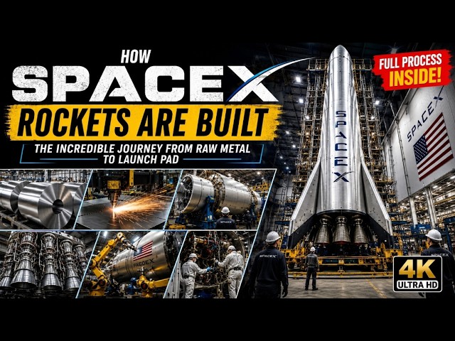 How SpaceX Rockets Are Built | Inside the World's Most Advanced Rocket Factory (4K Documentary)