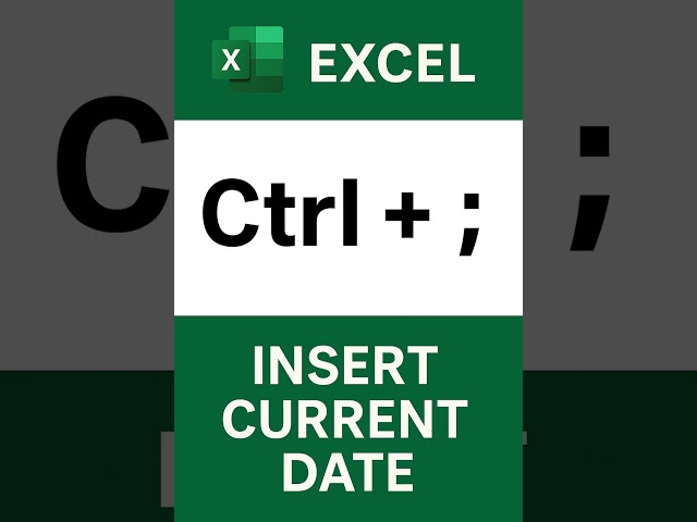 YouTube Short Cuts Part-2 #excel