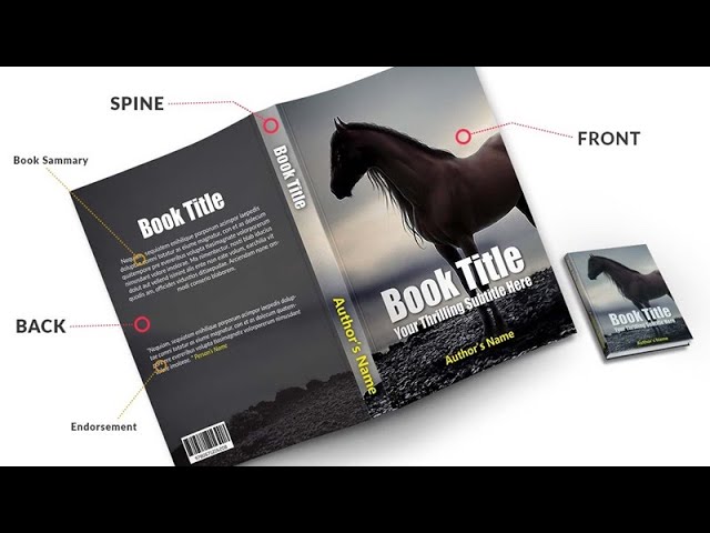 ✅ How to Create a Book Cover Layout Design in InDesign Tutorial