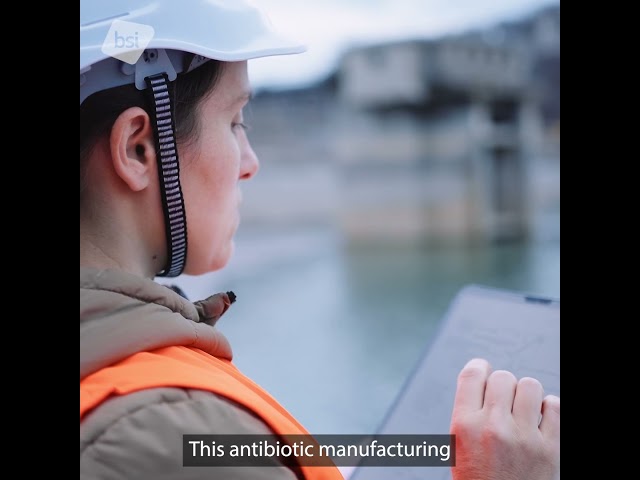 Dame Sally Davies speaks about the BSI Kitemark for AMR Certification.