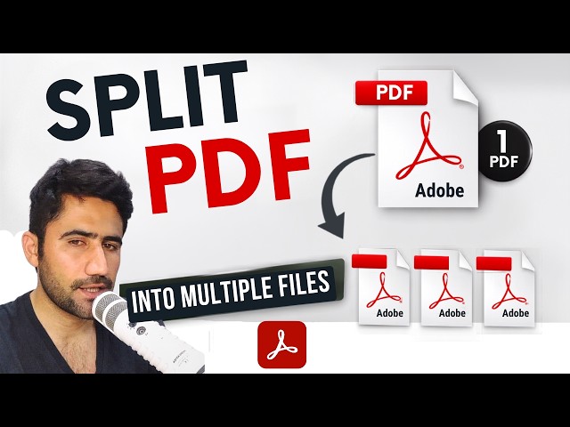 How to Split PDF into Multiple Files/Pages in Adobe Acrobat Pro DC (Fast & Easy)