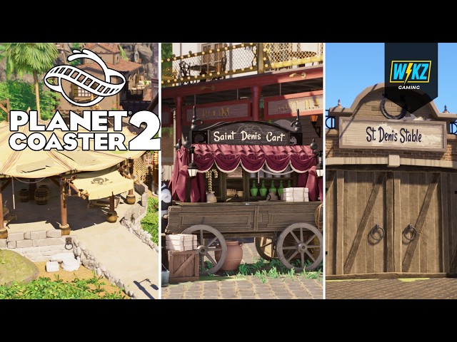 How to Fill Empty Spaces in Planet Coaster 2 | 5 Easy Design Tricks