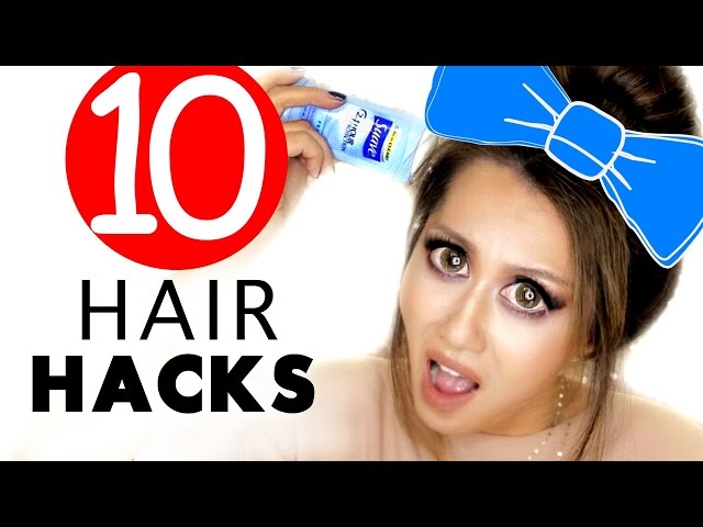 10 ★ LAZY Girls HAIR HACKS & Hairstyles That ARE Actually Kinda Useful! | Beauty Life Tips