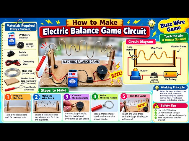 ELECTRIC BALANCE GAME CIRCUIT