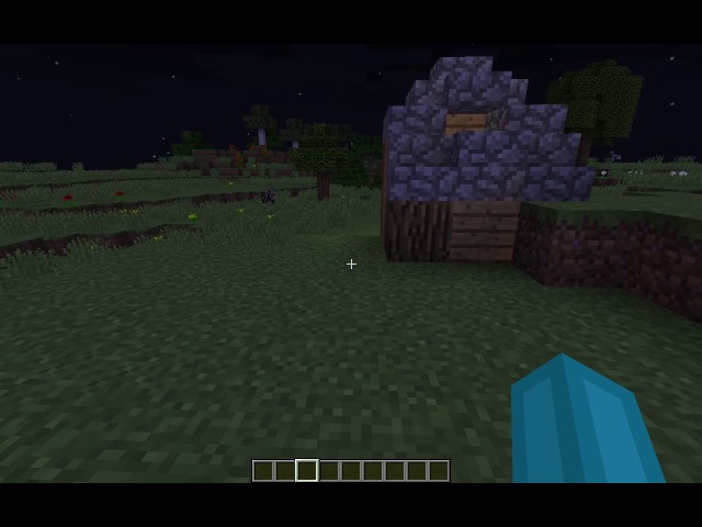 3D minecraft magic house test.