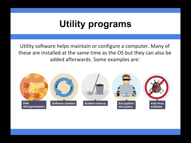 Computer Architecture - Utility Programs