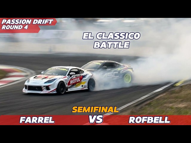 ROFBELL SAHRONI VS FARREL RAFELLYNO - PASSION DRIFT ROUND 4 MIJEN [SEMIFINAL]