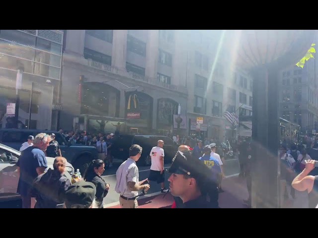 Live: Jake Lang protests NYC Mayor Mamdani at 9/11 memorial