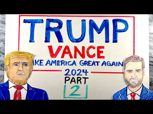 Former President Trump Vance 2024 Campaign PART 2 | What will he do if he becomes President again?