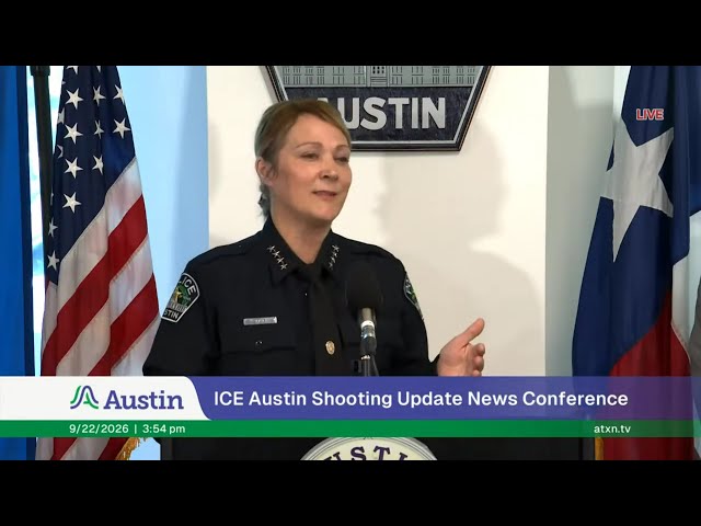 WATCH LIVE: Austin police are holding a press conference regarding Sunday's ICE officer shooting