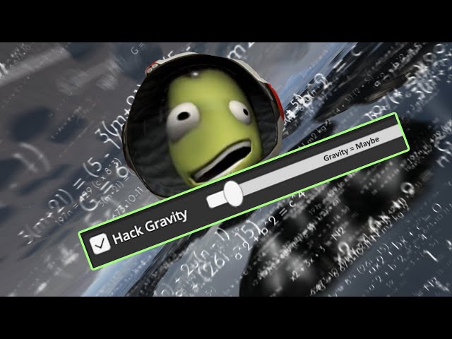 Kerbal Space Program but gravity is flipped