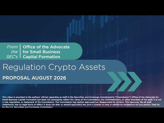 The SEC Proposes Regulation Crypto Assets