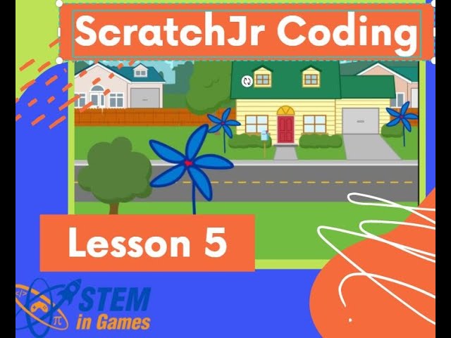 ScratchJr Coding Lesson 5 | Paint Editor | How to Use Paint Editor
