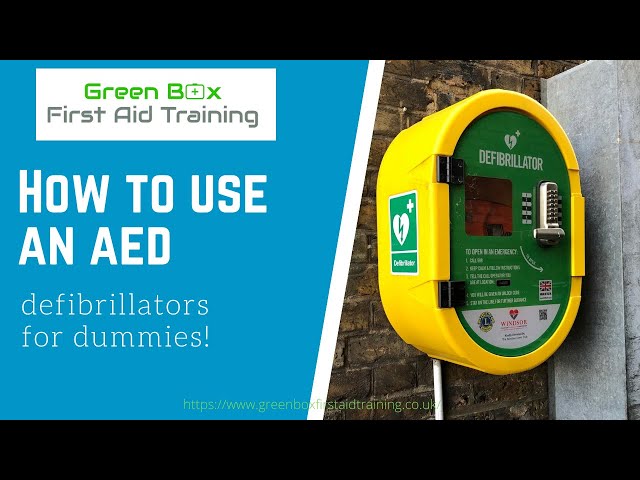 How to use an AED (Automated External Defibrillator)