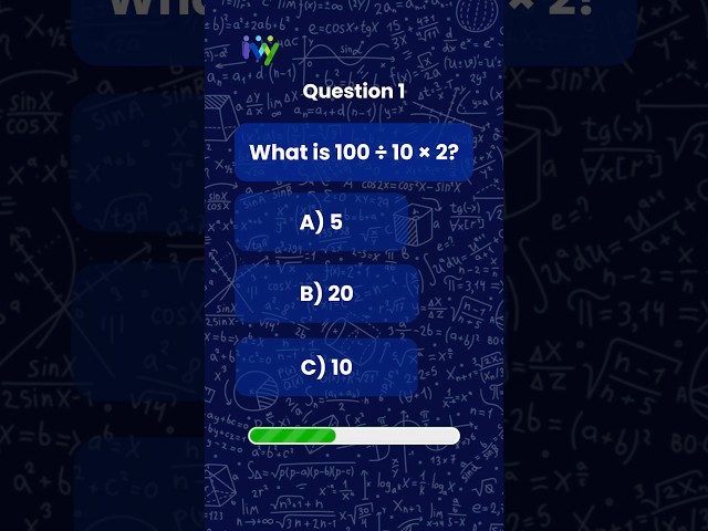 Check your math skills! #mathquiz #quiztime #mathematics