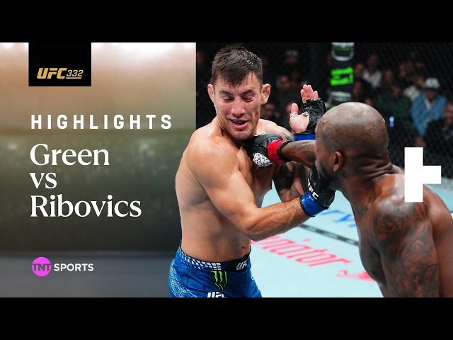 BRUTAL FINISH! 🤯 | King Green vs. Esteban Ribovics | #UFC332 Fight Highlights