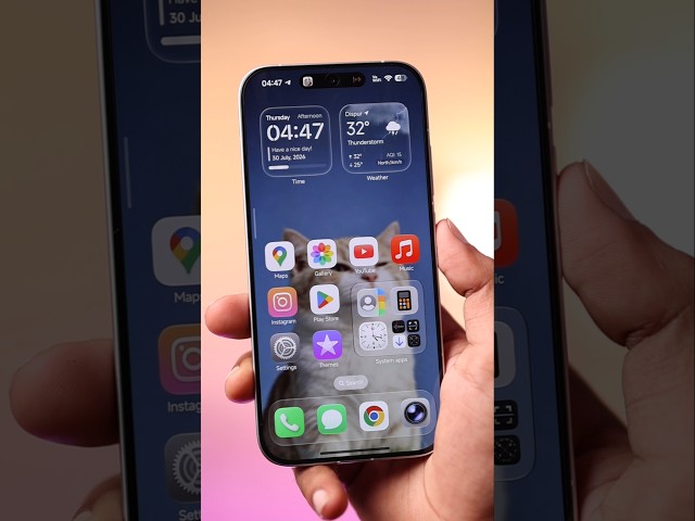 iOS 27 Liquid Glass Theme #xiaomi