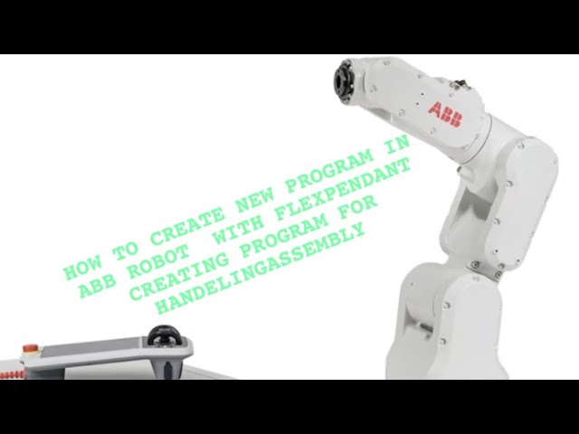 Creating new program ABB assembly ￼Handling  exercises #abbrobotics #handling #assembly 