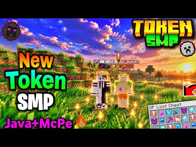 🔥 New Best Public Token SMP Server For Minecraft 🤩 | Java + PE | 24/7 Online | Free To Join ☠️