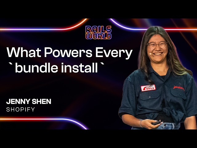 The RubyGems Compact Index: What Powers Every `bundle install` - Jenny Shen