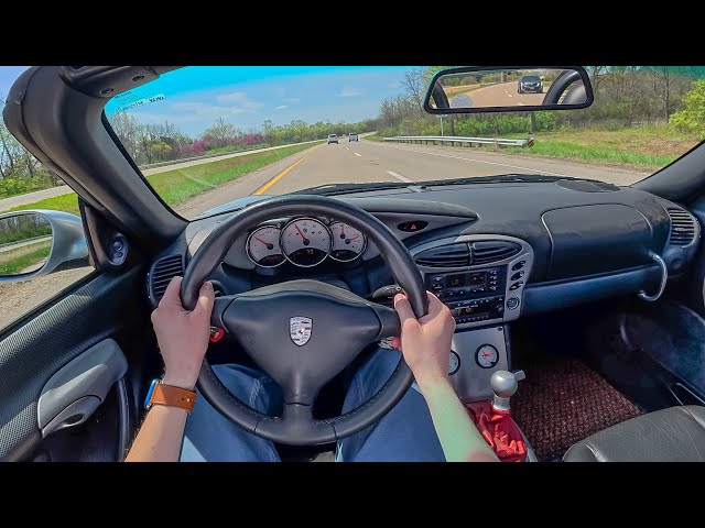 2000 Porsche Boxster - POV Test Drive (Binaural Audio)