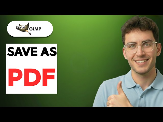 How to Save as PDF in GIMP [2026 Full Guide]
