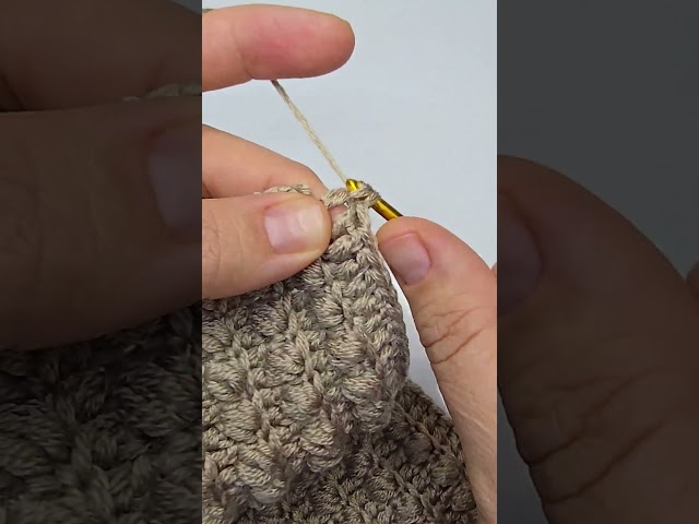 This knitting is absolutely amazing! Unique two Crochet Stitch blanket model
