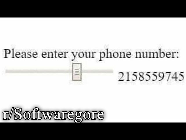 r/Softwaregore | this brings me so much pain