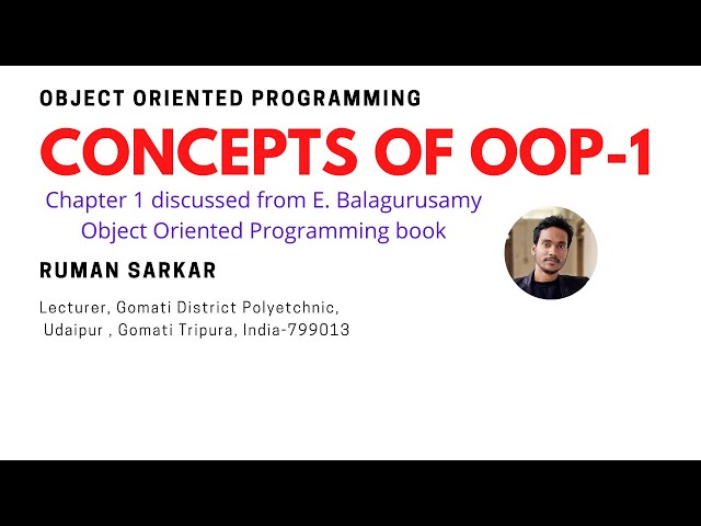 Concepts of OOP 1
