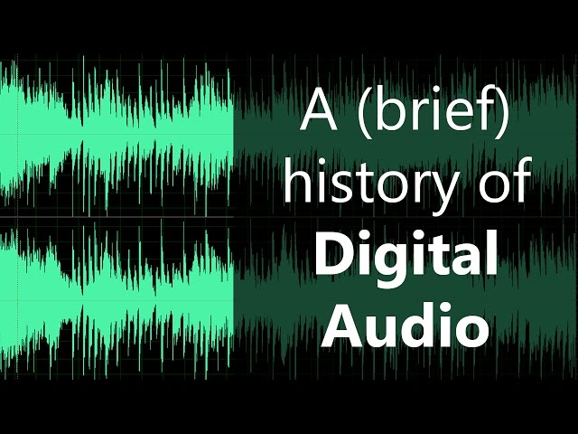 A (Brief) History of Digital Audio Recording: 50 years in 5 minutes!