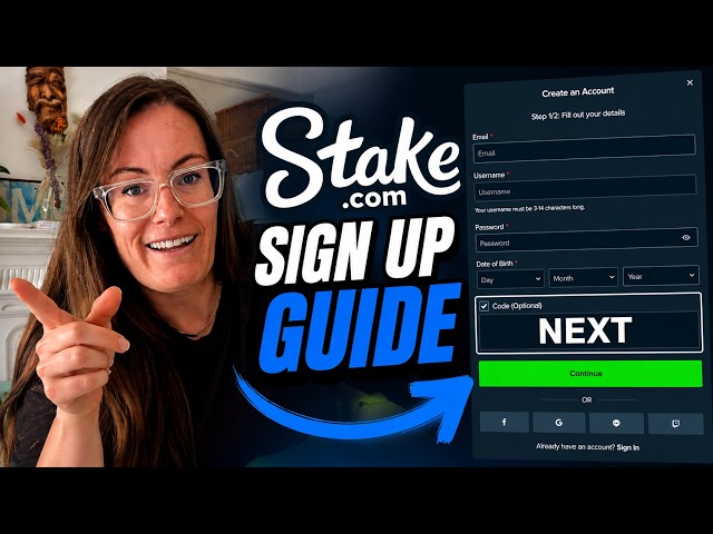 Stake.com Sign Up Guide: How to Register with Stake?