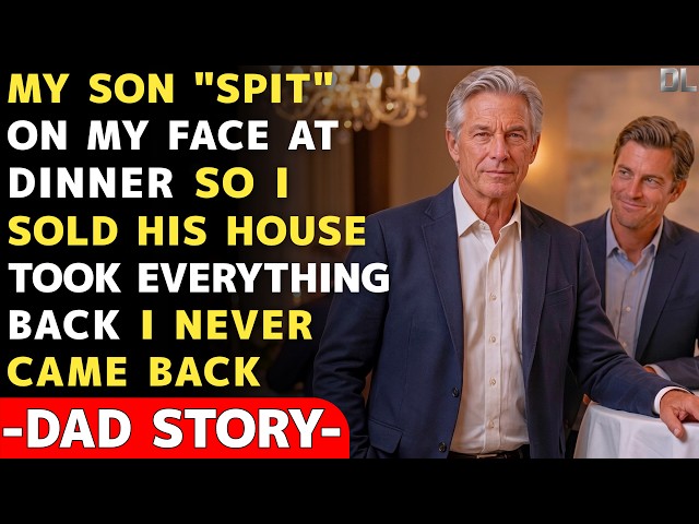 My SON Spit On My Face At Dinner… So I Sold His House And Took Everything And I Never Came Back.