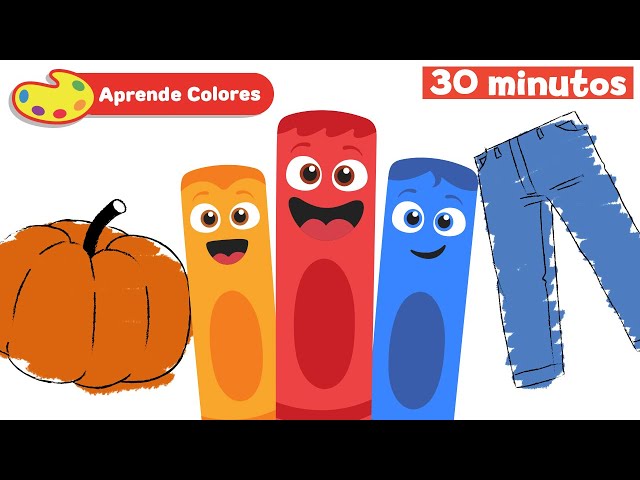 Aprende colores para bebés | La Pandilla de Colores | Dibujos Animados | Mi Primera Universidad