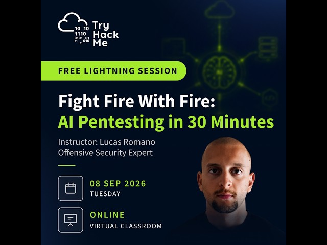 Fight Fire With Fire: AI Pentesting in 30 Minutes