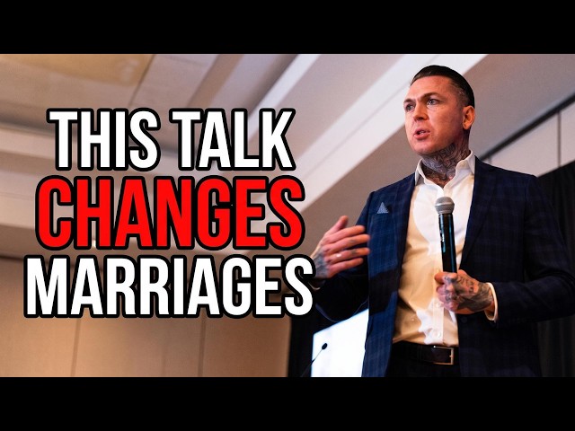 I Gave a Talk That Changed Every Marriage in The Room
