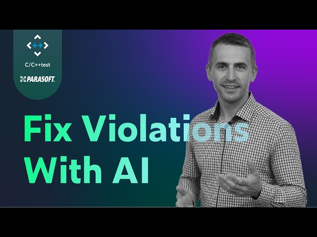 Fix Static Analysis Violations With AI in C/C++test