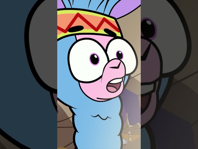 WHOA! 😮 A Shocking Discovery | Paka Paka - Funny Alpaca Cartoon #shorts