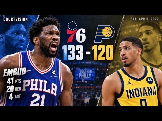 TB - Game Highlights - IND @ PHI - 2021-22 Regular Season