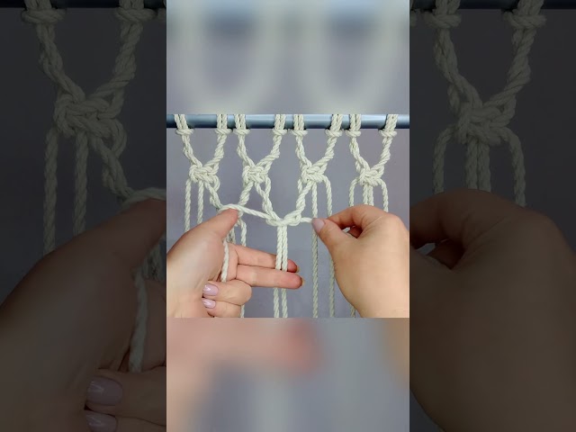 #macrametutorial #macrameknots #squareknot #diy #handmade #crafttutorial #fabric #solidpiece #panel