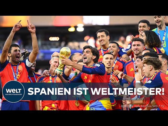 2026 WORLD CUP: SPAIN ARE WORLD CHAMPIONS! Ferran Torres scores the 1-0 winner against Argentina ...